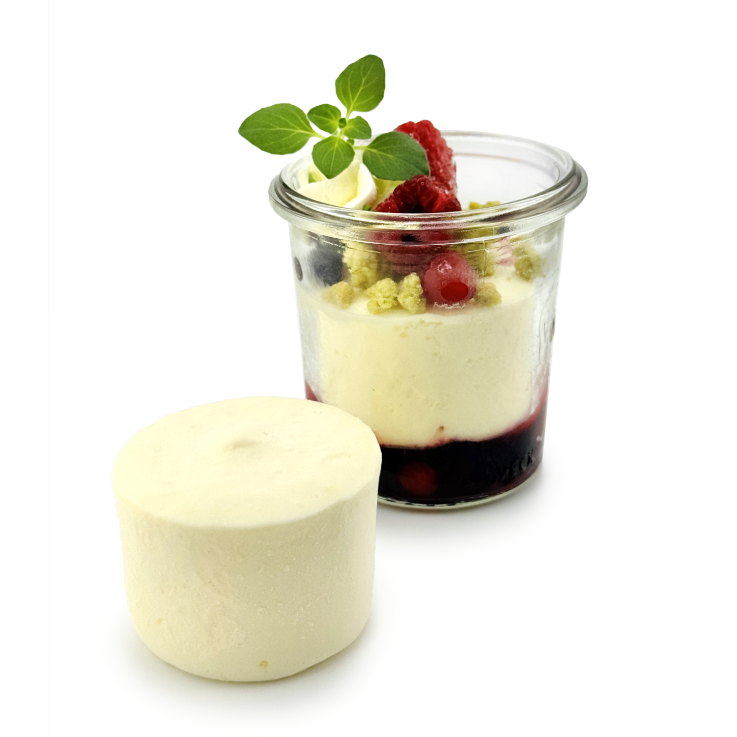 Göttinger Basic Joghurtcreme, Freistehend oder nachfüllbar für Gläser (140 ml)   