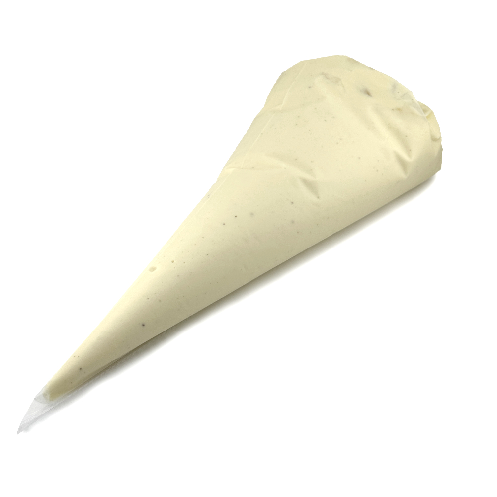 Vanillecreme im Spritzbeutel