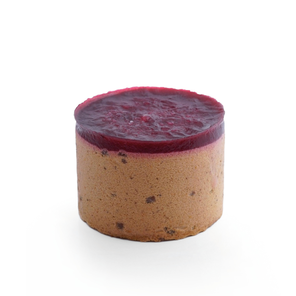 Lebkuchenmousse mit Rumtopfgelee
Als Freisteher oder Nachfüller für 80 ml Glas
