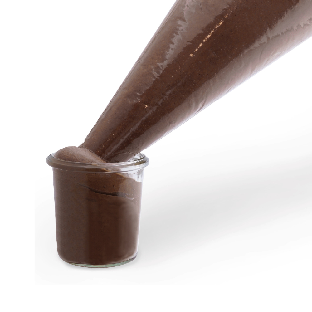 Espressomousse im Spritzbeutel