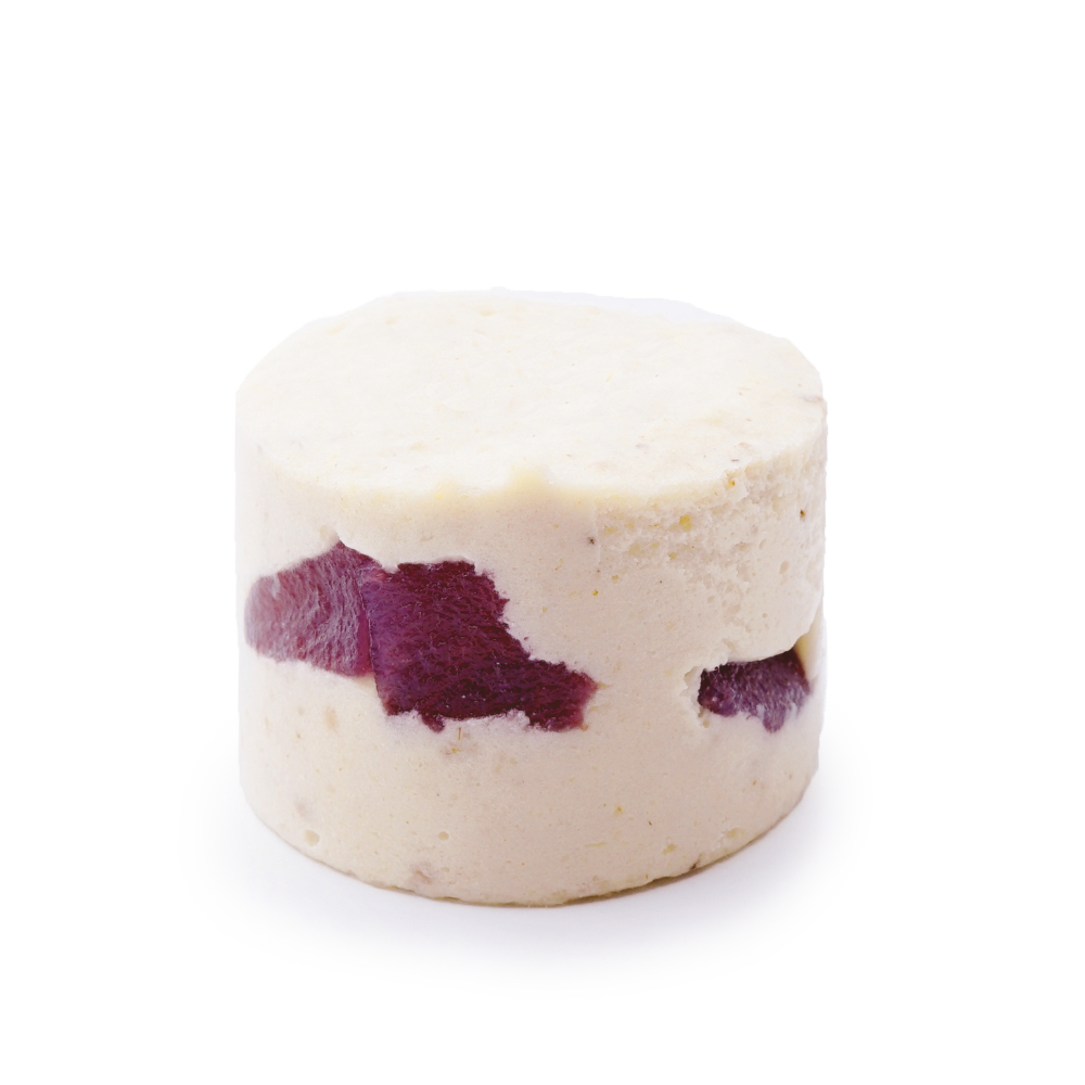 Maronimousse mit Portweinbirne
Als Freisteher oder im Nachfüller für 80ml Glas