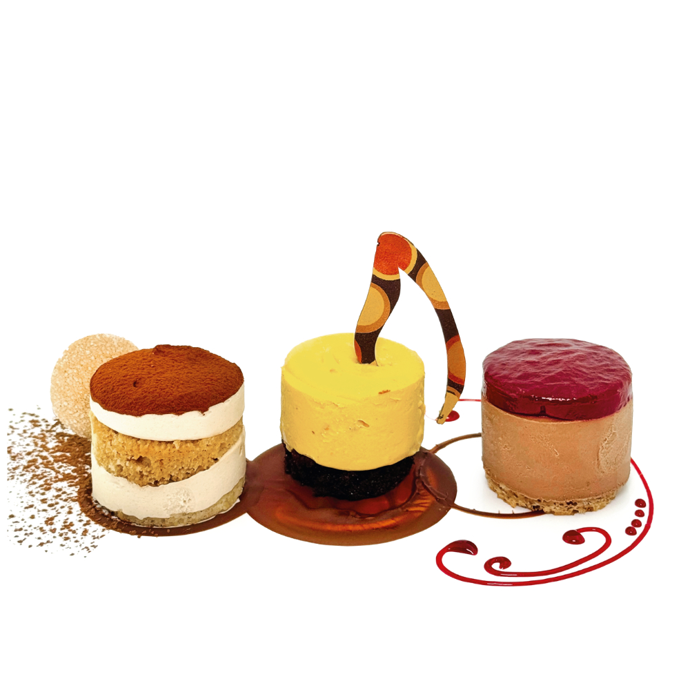 Dessertselektion vegan, Gluten- und Laktosefrei