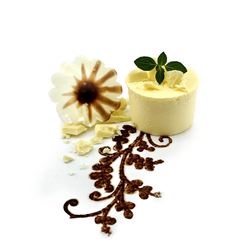 Göttinger Basic Schokoladenmousse weiß, Freistehend oder nachfüllbar für Gläser (140 ml)