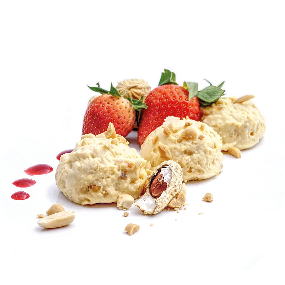 Peanut Butter Mousse im Spritzbeutel