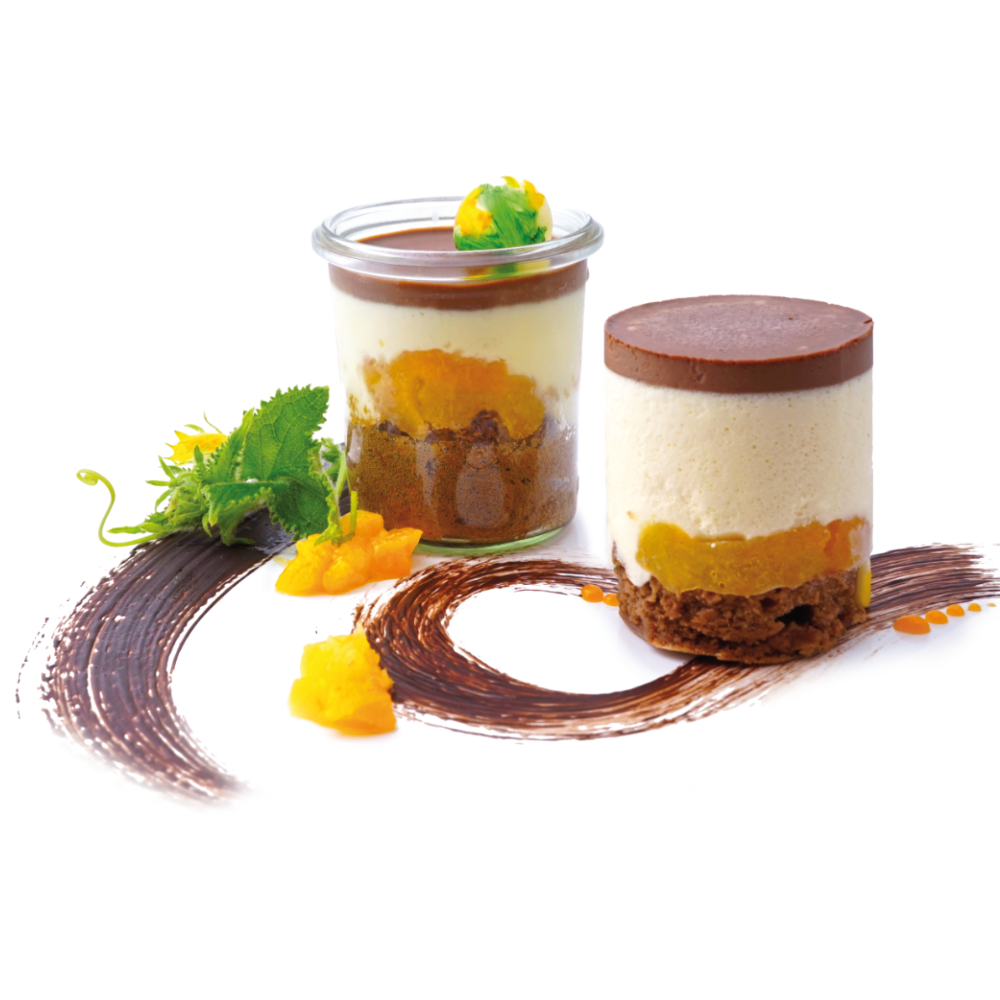 Sachertortendessert
freistehend oder Nachfüller für 140ml Glas
